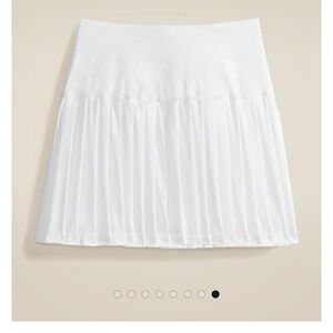 White Wilson tennis skirt